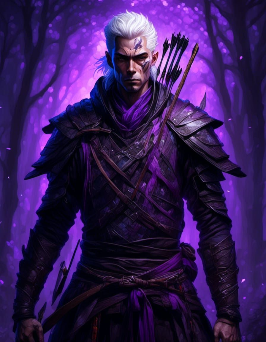 Arcane Archer in Samurai Armor