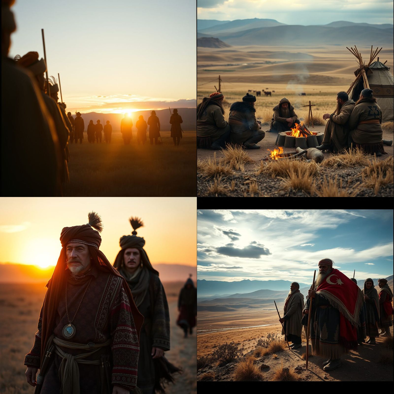 Gök Tengri Beliefs in a Turkish Tribe: Cinematic Still