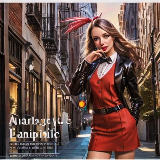 Surreal Glamour: Psychedelic CGI Render in 8K