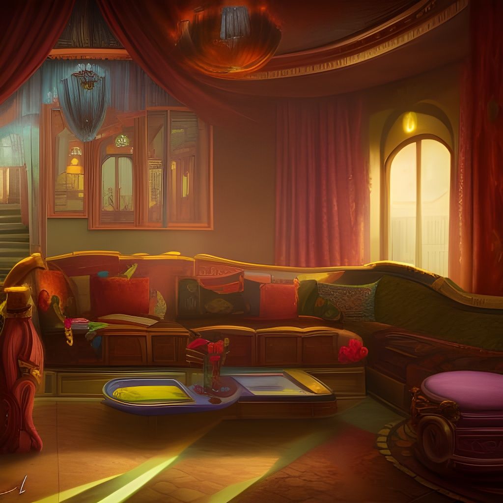 Fantastical Heartbreak Hotel Concept Art