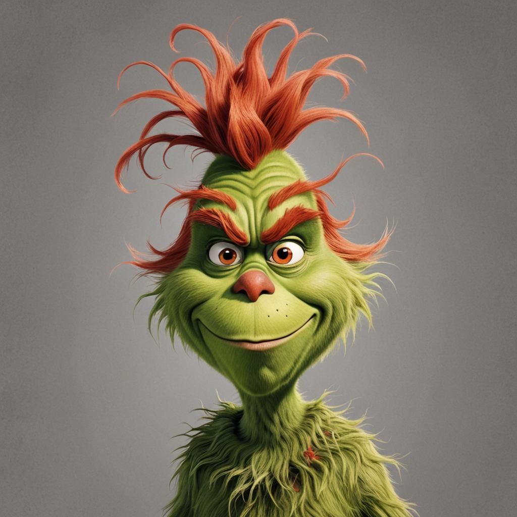 Groopert of Whoville: A Whimsical Holiday Illustration