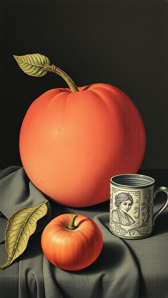 Steampunk Still Life Portrait with Retro Elements