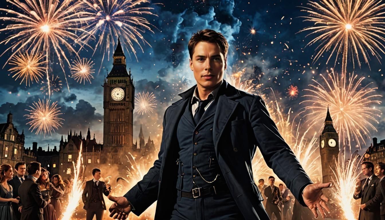 Captain Jack Harkness in Fiery Dance