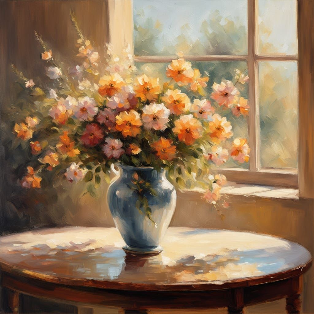 Flowers in a vase 3