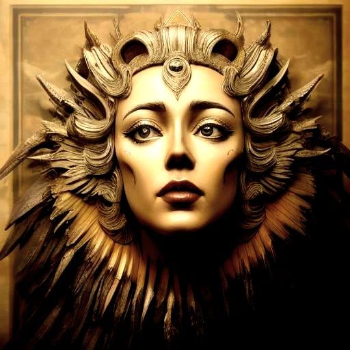 Surrealistic Glamorous Psychedelic Masterpiece in 8k