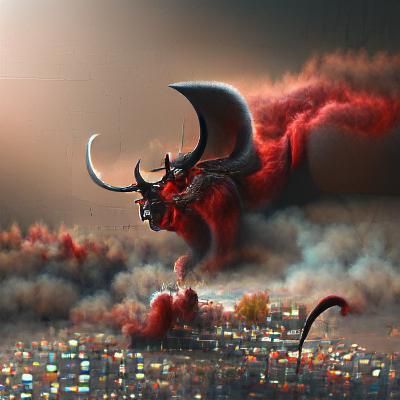 Detailed Matte Painting of a Devil