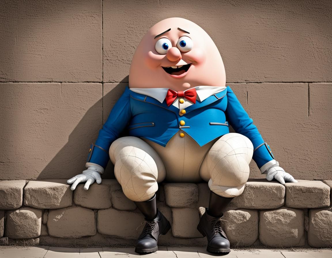 Humpty Dumpty on a Wall