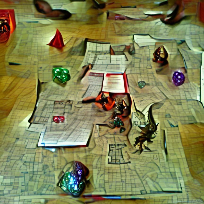 Dungeons and Dragons Tabletop Game