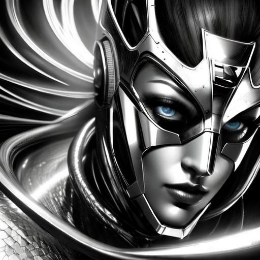 Supervillains in Comic Book Style