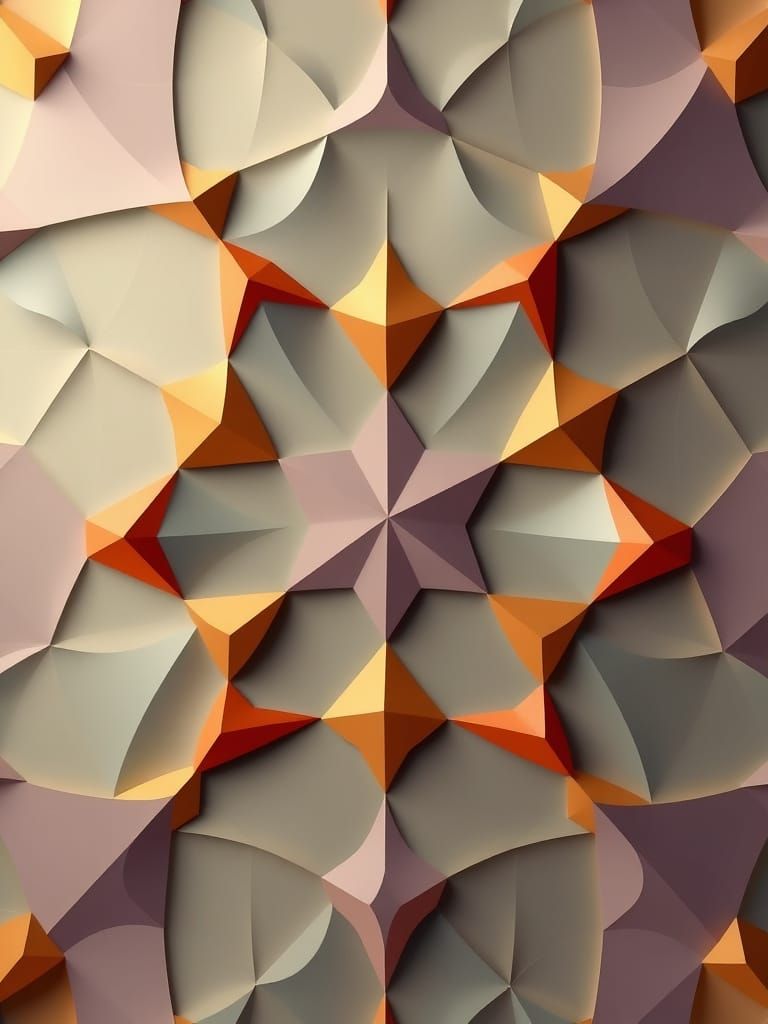 Voronoi Cuteness Tessellation Art