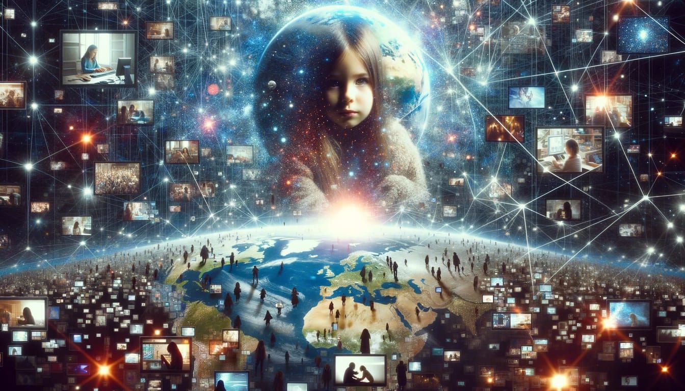 AI Generated Image of The World