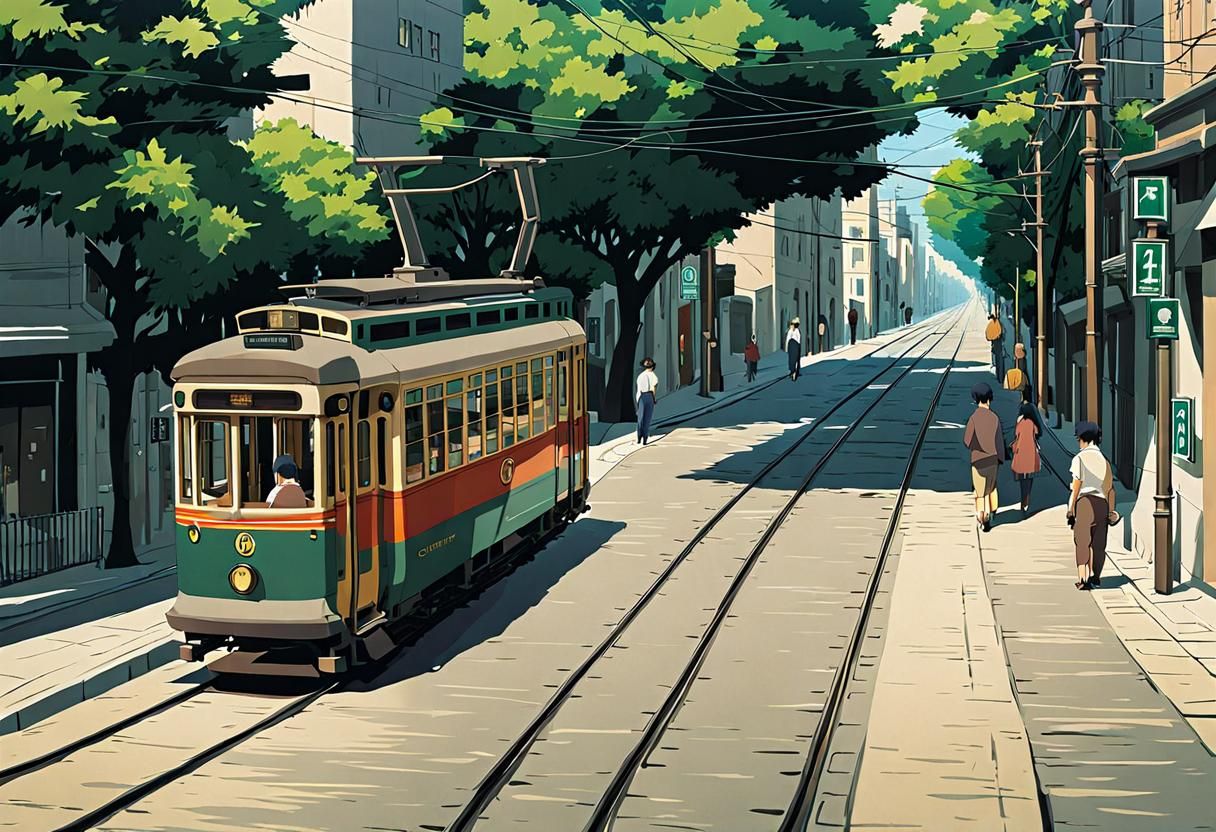 Tramway, Anime