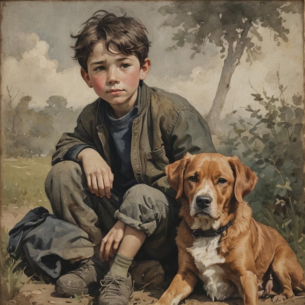 A Boy and His Dog: A Heartwarming Bond