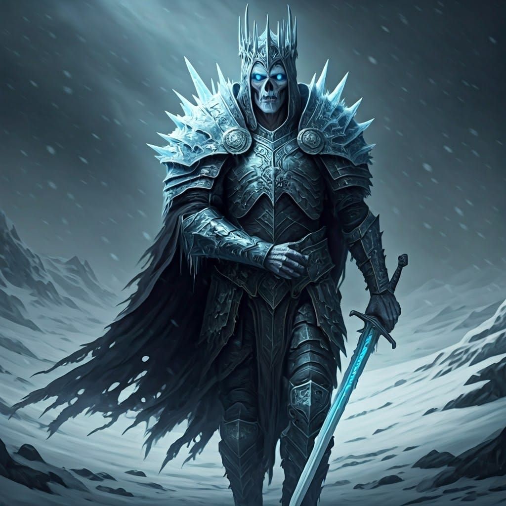 Regal Wraith in Frosty Wasteland