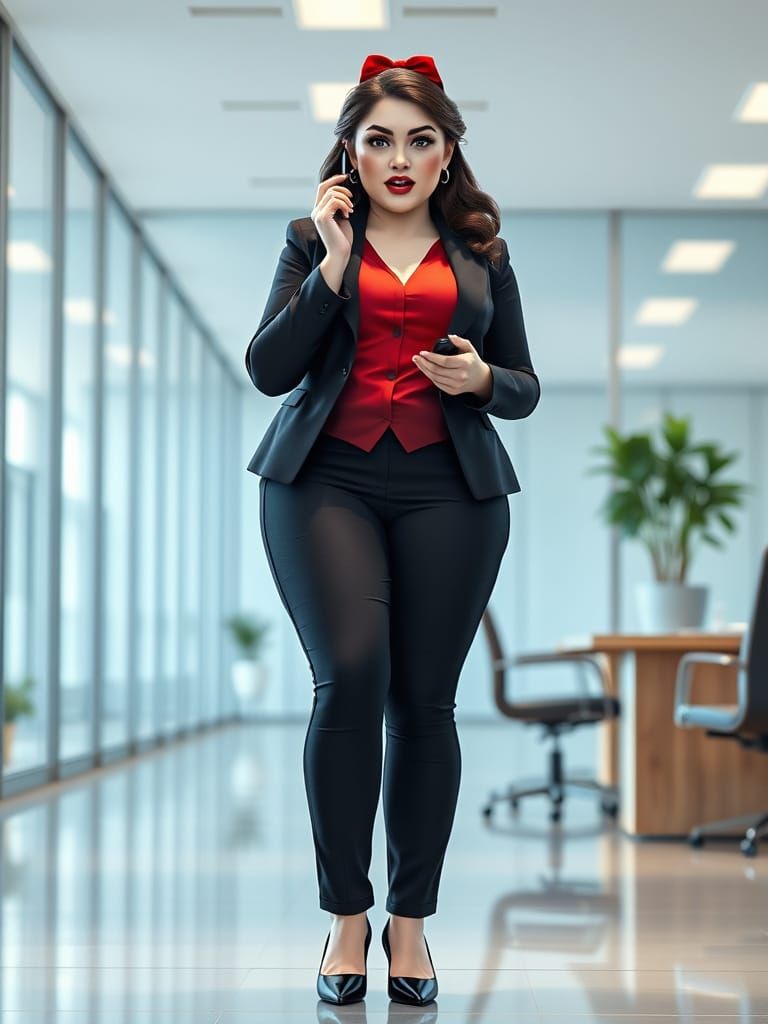 Angry Snow White Confronts Coworker in Modern Office