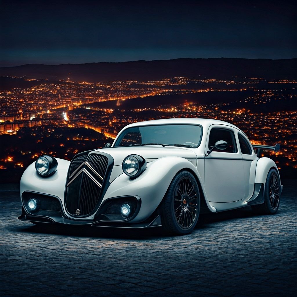 Concept Citroën Traction Brabus Zagato Batmobile