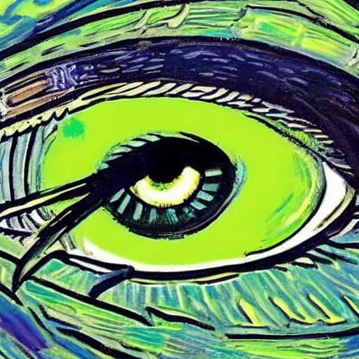 Glowing Eye Discovers Cosmic Treasure