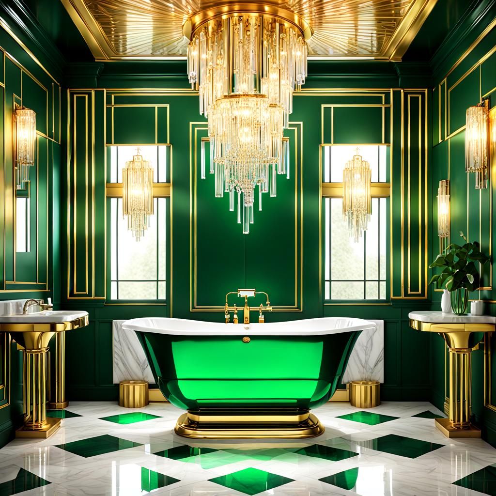 Art Deco Bathroom