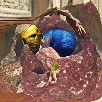 Surreal Landscape Inspired by Mythical Realms