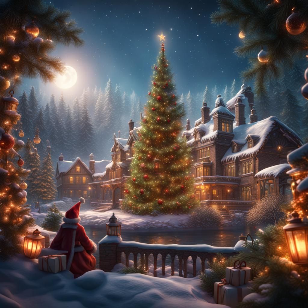 Merry Christmas Astwood Bank: Fantasy Concept Art