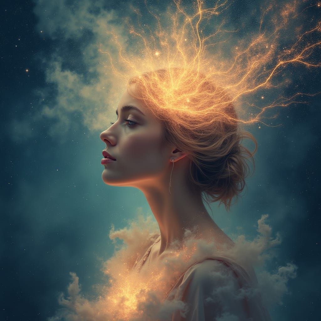 Surreal Union of Heart and Mind in Cosmic Harmony