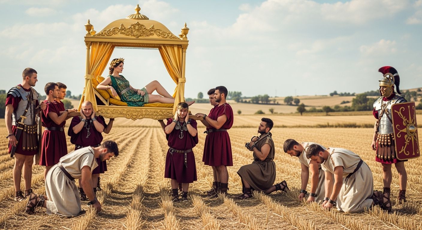 Empress Messalina Visits Servants in the Fields