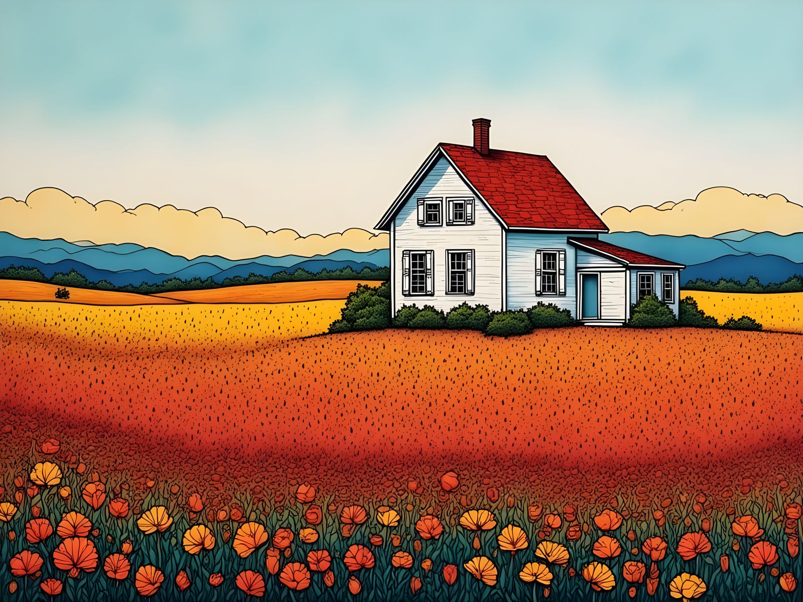 Springtime in the Countryside