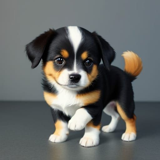 Cute AI-Generated Dog Image