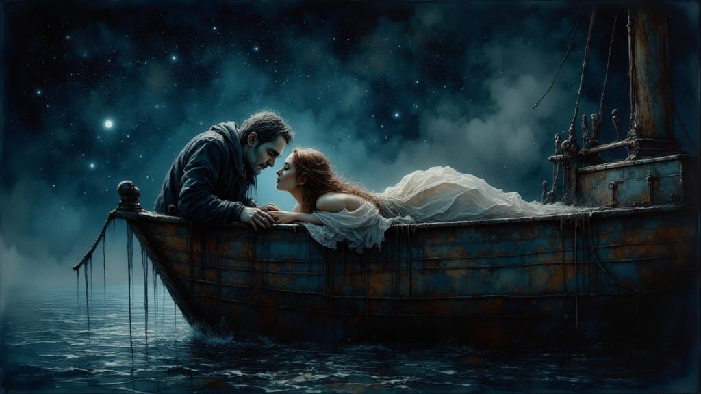 Love Amidst the Frozen Atlantic: A Heartbreaking Scene