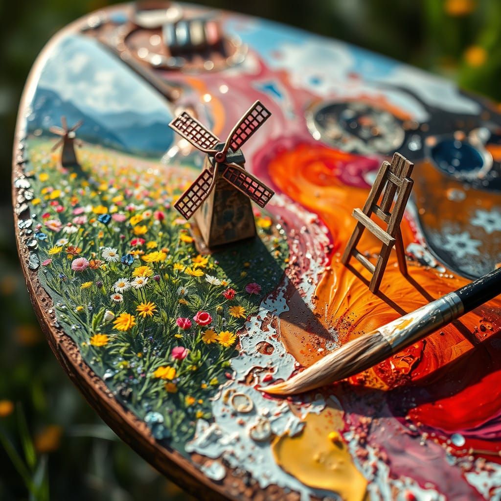 Fantasy Palette Blooms with Life in Impressive Detail
