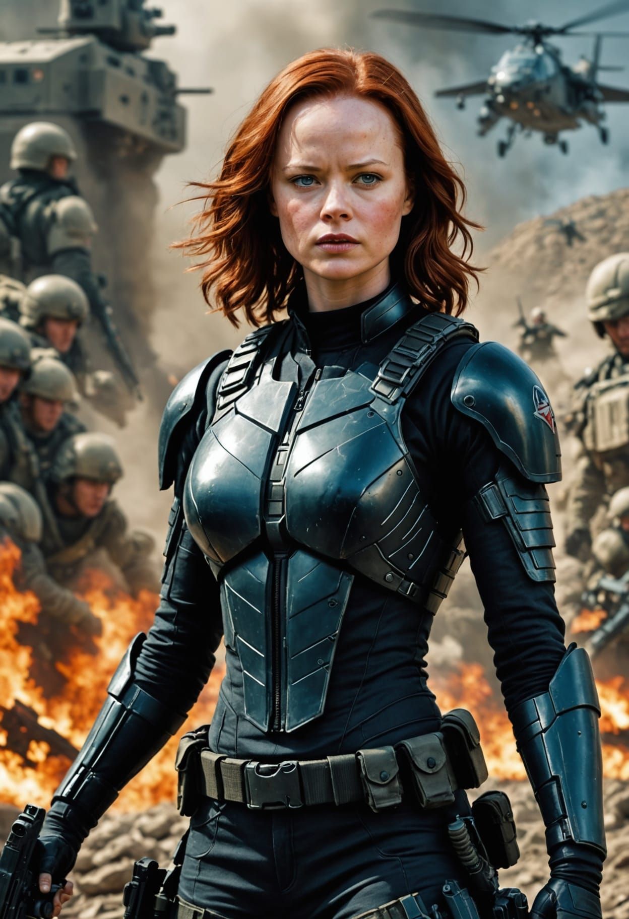 High-Tech Soldier Shanna Scarlet O'Hara of GI Joe