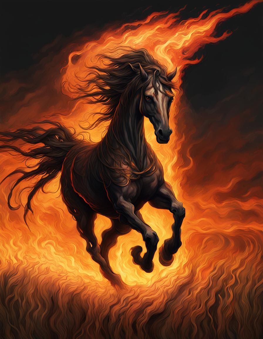 Flaming Horse