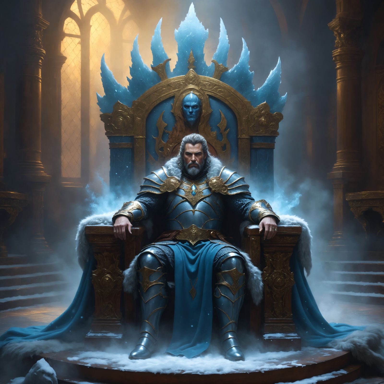 Ethereal Lord of the Northern Mountains in Regal Splendor