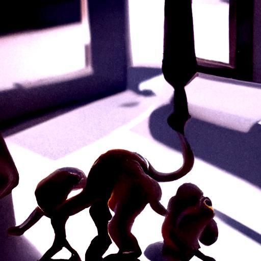 Monkeys in 3D Shading