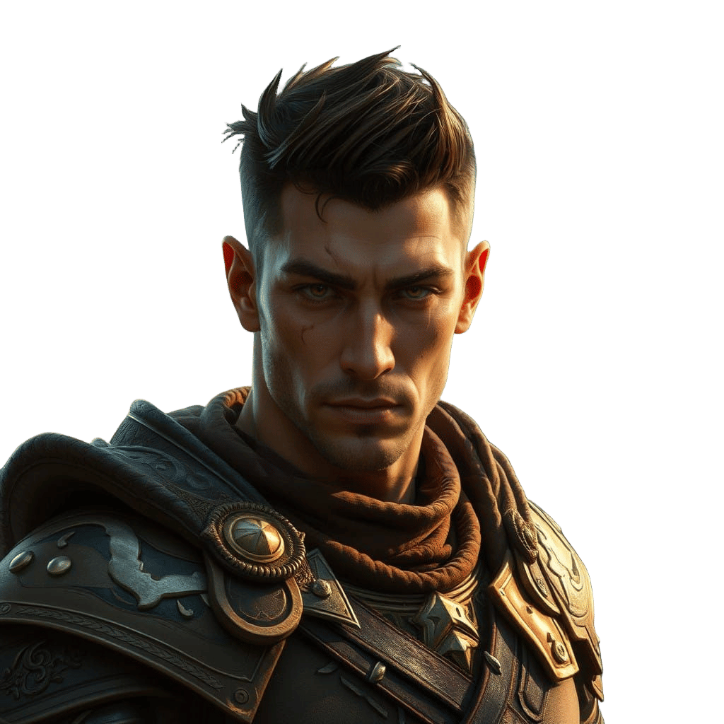 Surreal Fantasy Hero Revealed in Deep Color