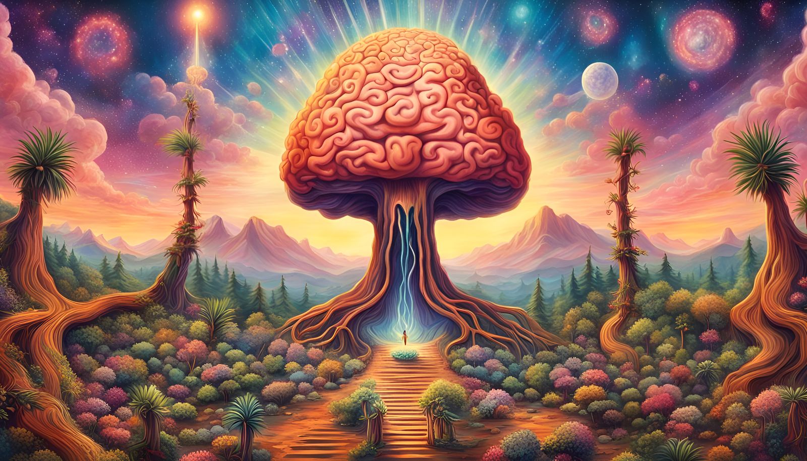 Pineal Gland in Dreamlike Los Angeles