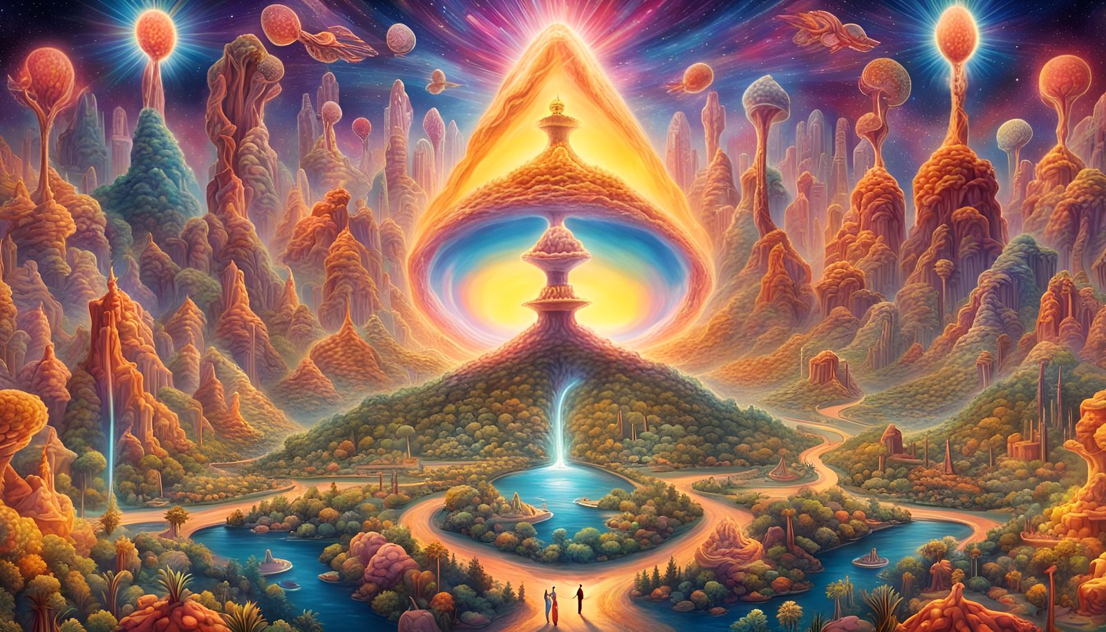 Pineal Gland in Dreamlike La La Land