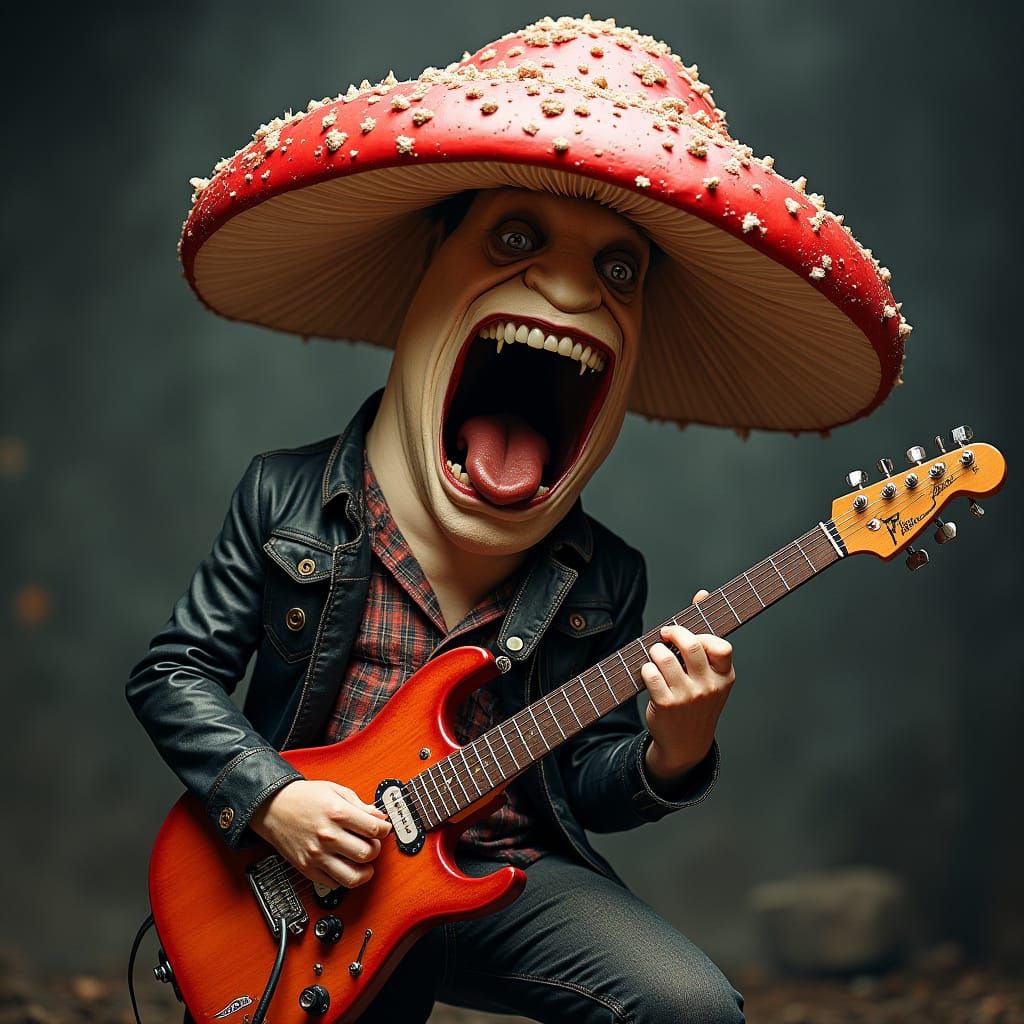 Electric Mushroom in Punk Rock Fury