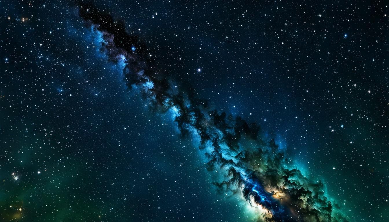 Cosmic Starfield: A Galaxy of Nebulae