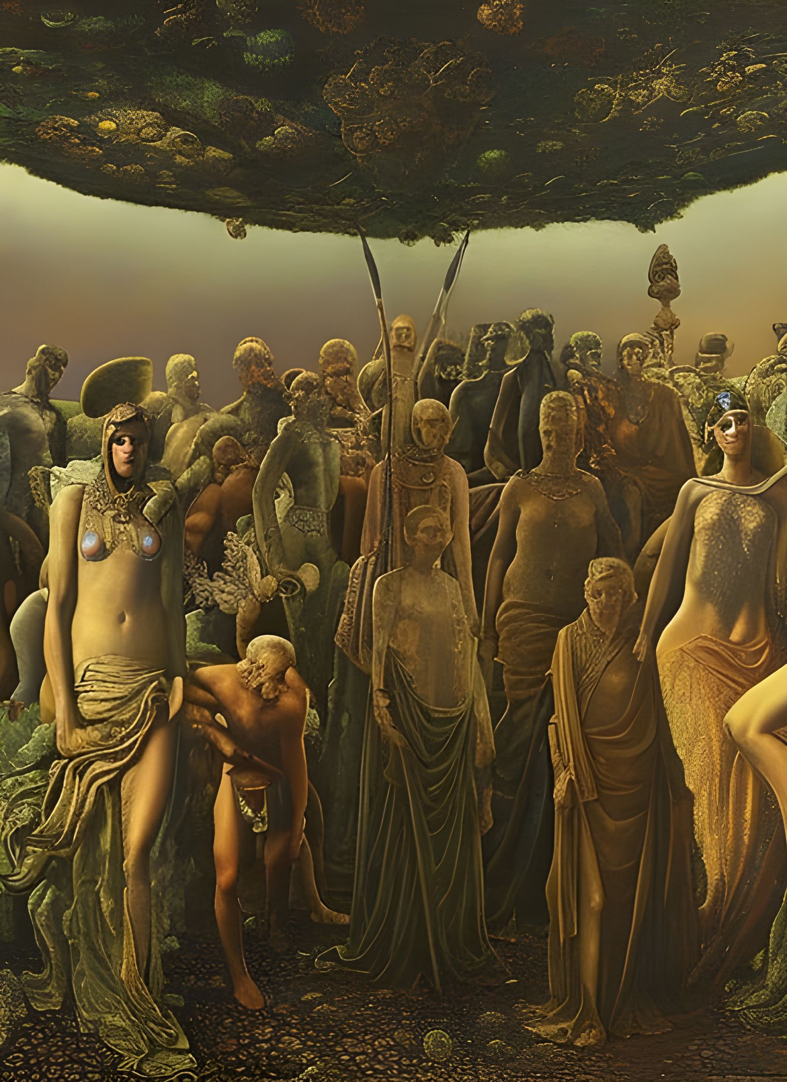 Pictorial History of Bipedal Beings in 3D