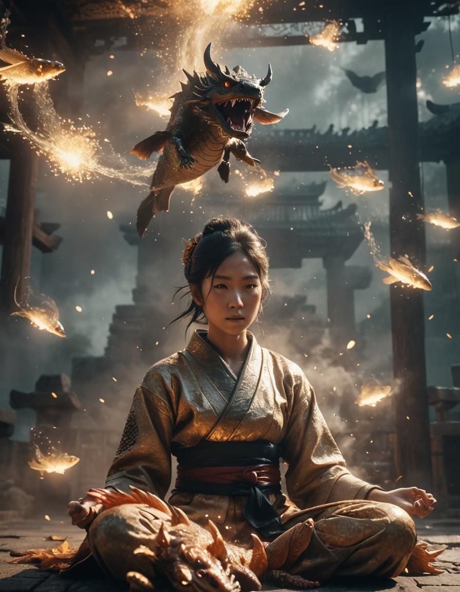 Carp Leaps Over Dragon Gate