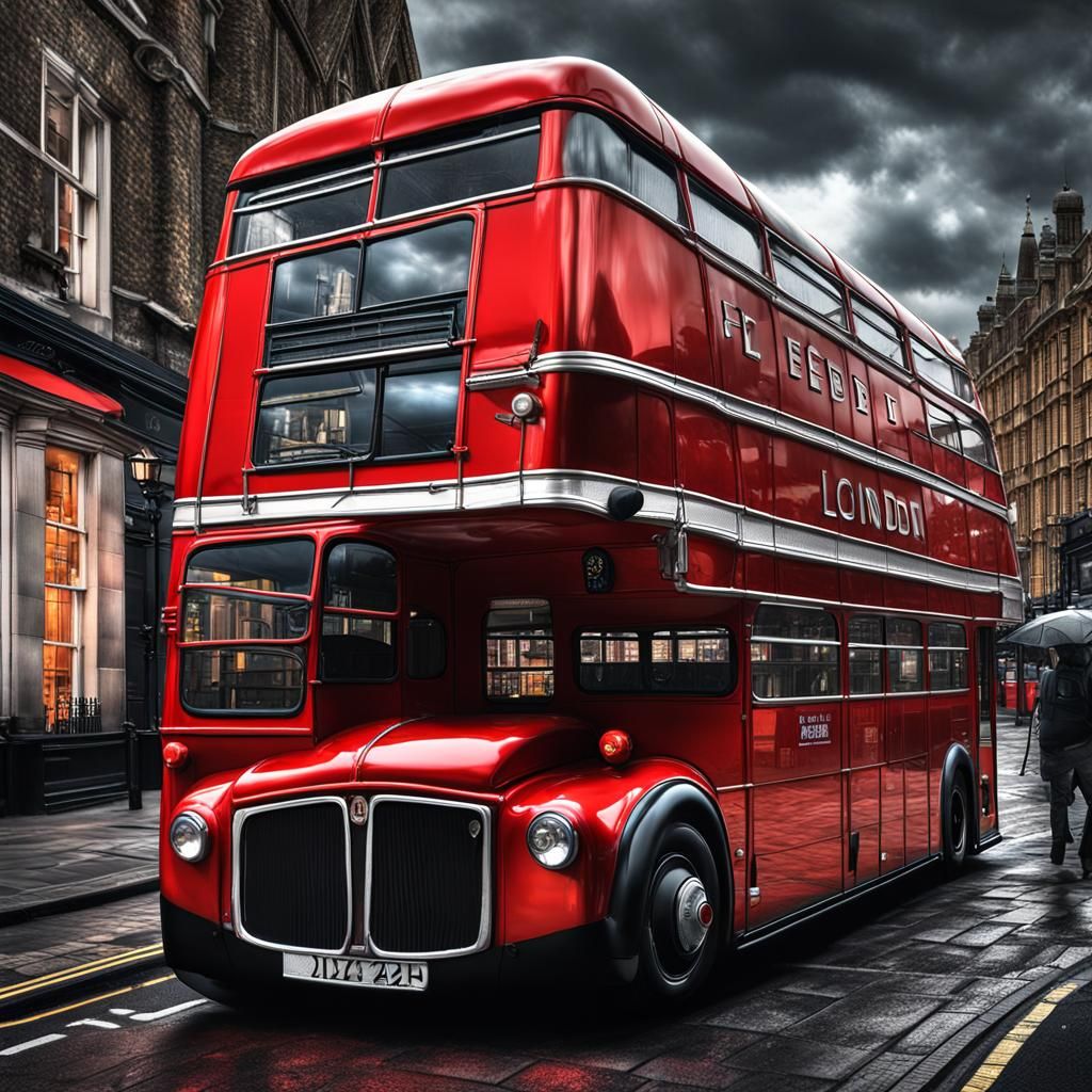 The Big Red Double Decker ♥️