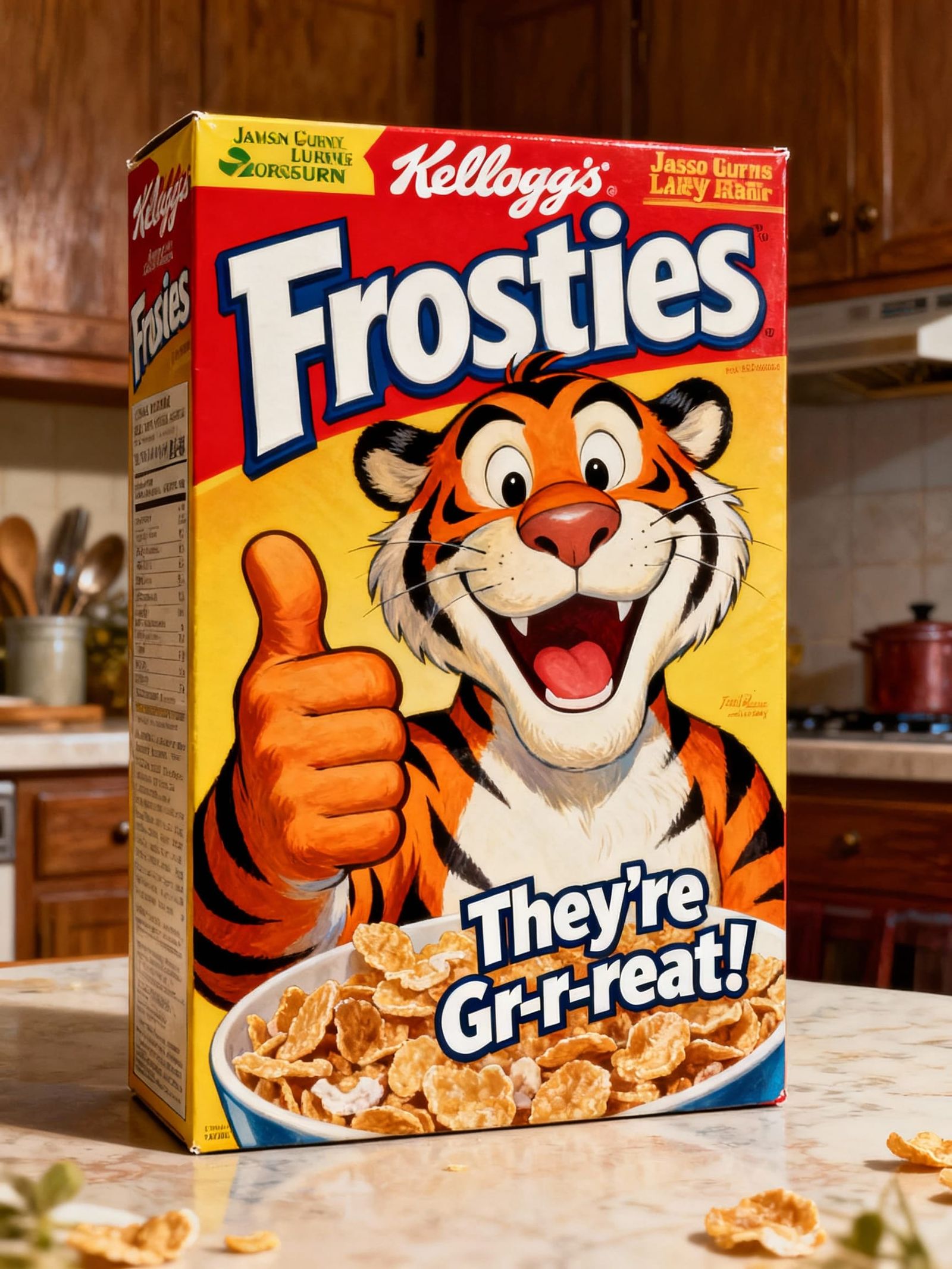 Tony The Tiger Thumbs Up Box Art