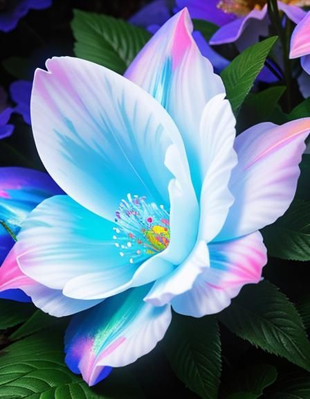 Mystical Opal Garden in High Resolution