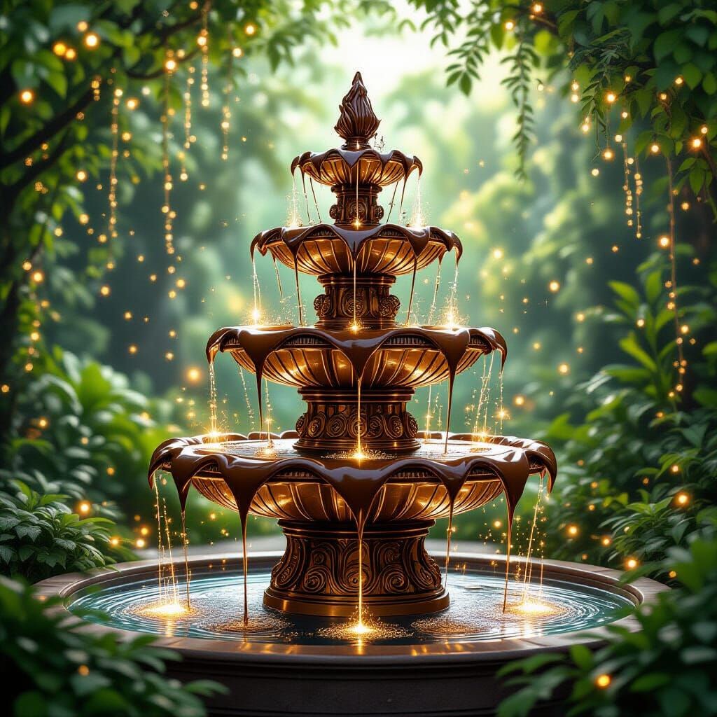 Chocolate fountain