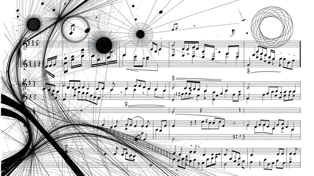 Experimental Graphic Score Inspired by Avant-Garde Music