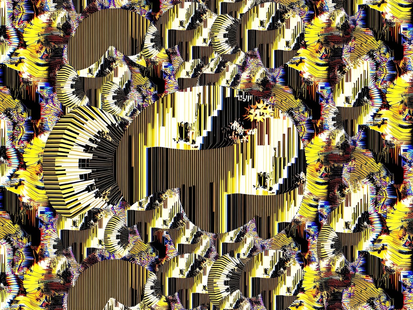 3D Autostereogram of Corrupting Evolutions