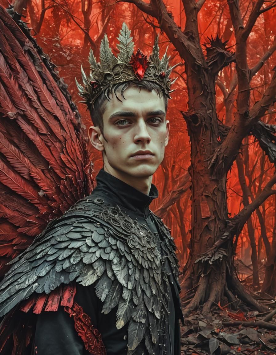 Zephyrus in Post-Apocalyptic Ecopunk Forest City