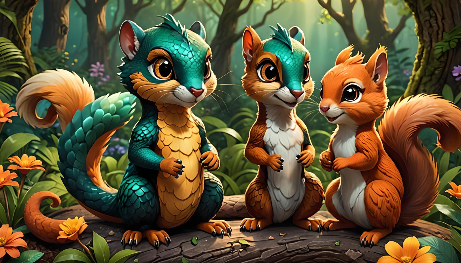 Jx3 Explore > Cute Cobra / Chipmunk Collection!