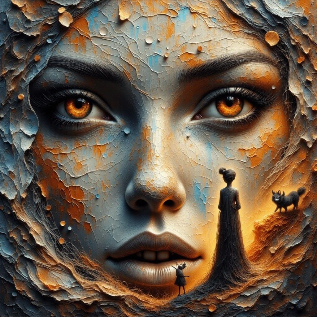 Fantasy Digital Masterpiece with Dynamic Lighting